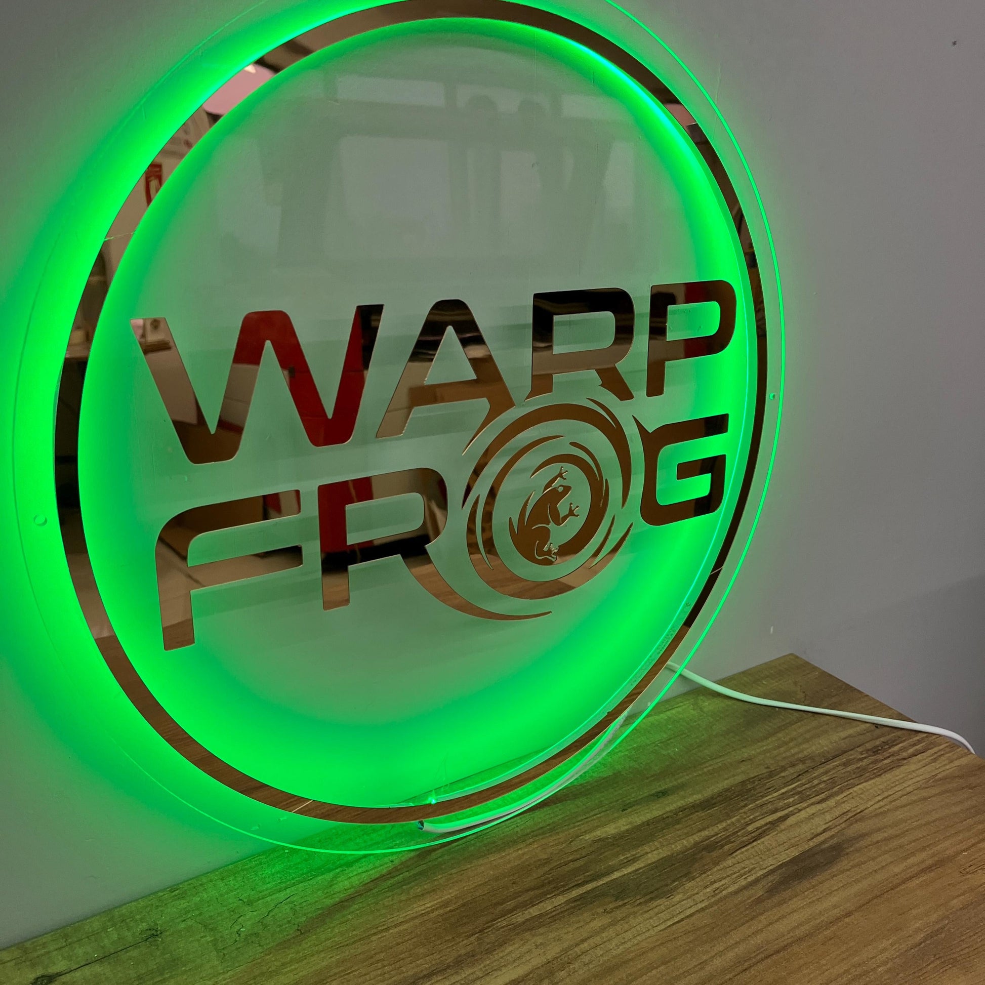 Custom 3D Business Logo Sign, Backlit Acrylic Sign, Personalized Business Name Sign, Salon Wall Decor, Office Sign, Storefront Sign