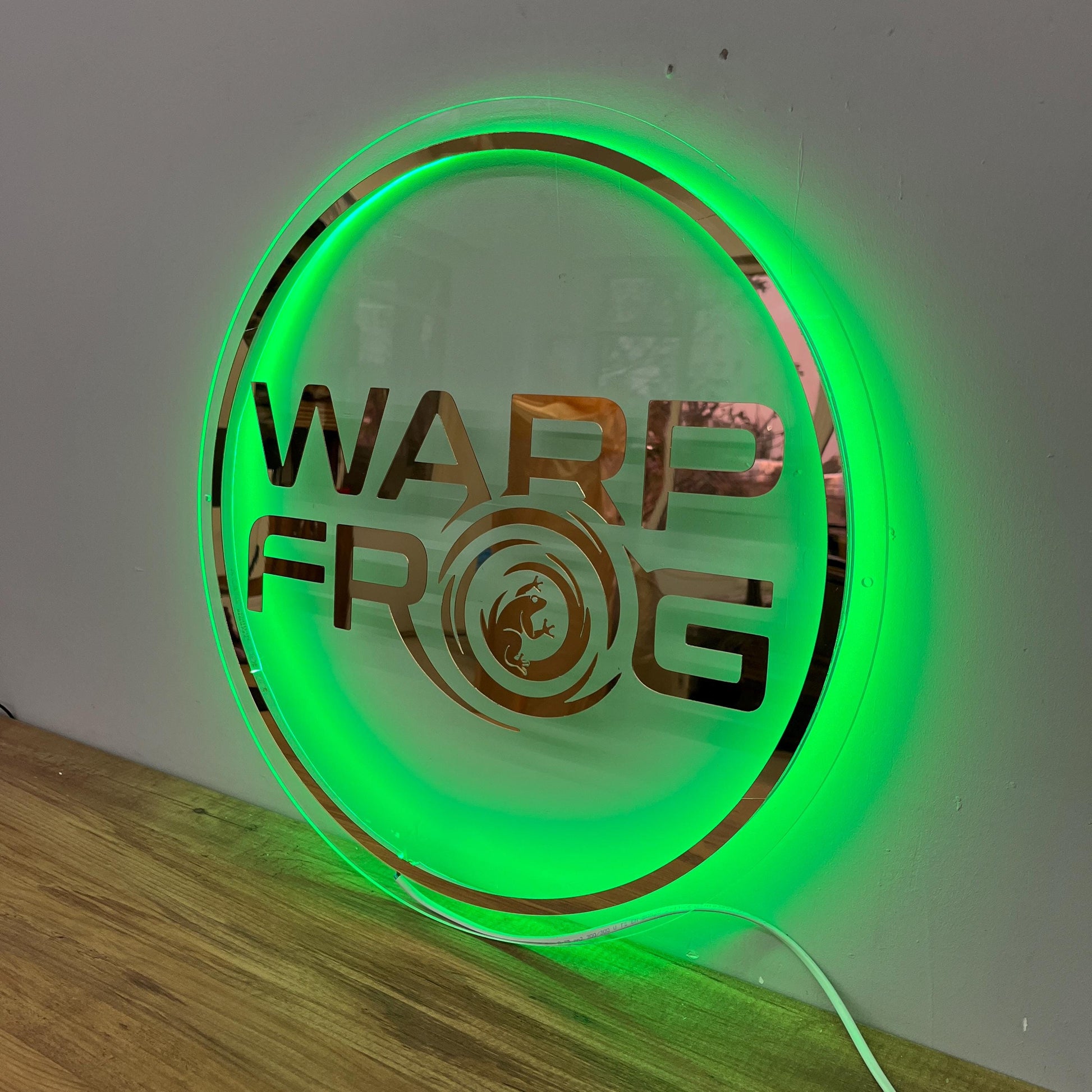 Custom 3D Business Logo Sign, Backlit Acrylic Sign, Personalized Business Name Sign, Salon Wall Decor, Office Sign, Storefront Sign