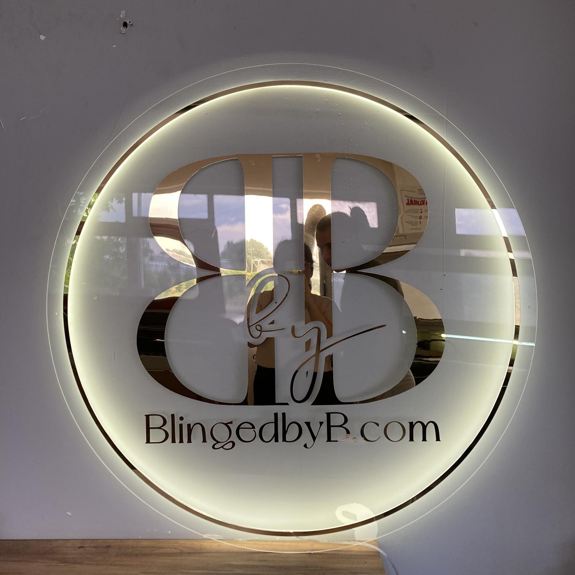 Custom Logo Sign, Business Custom 3D Backlit Acrylic Sign, Personalized Business Name Sign, Salon Wall Decor, Office Sign, Storefront Sign