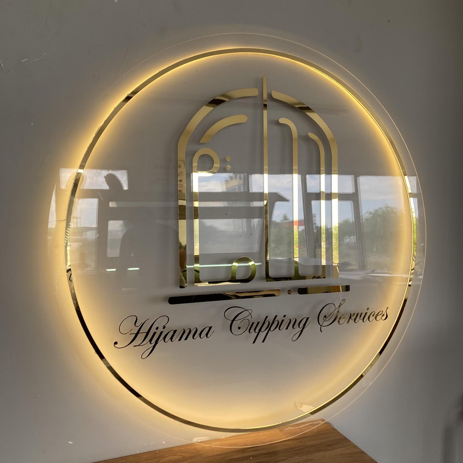 Custom Logo Sign, Business Custom 3D Backlit Acrylic Sign, Personalized Business Name Sign, Salon Wall Decor, Office Sign, Storefront Sign