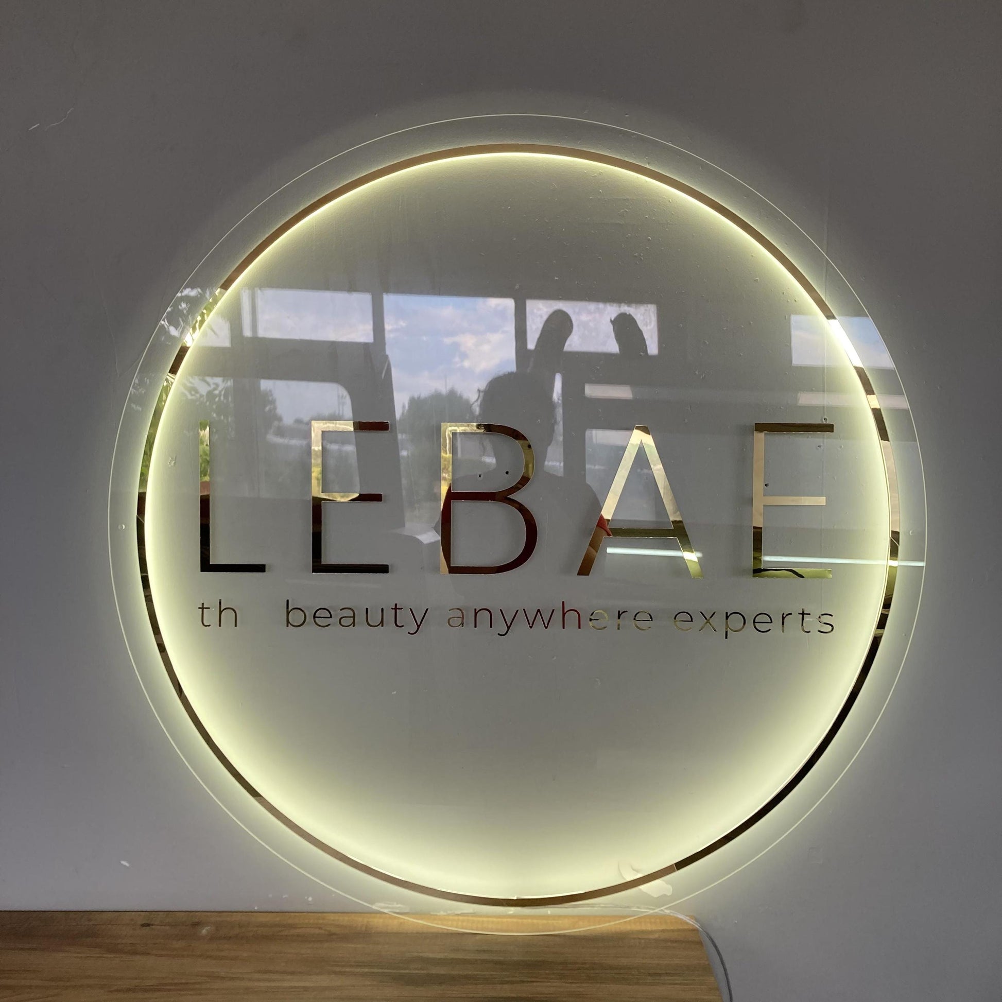 Custom Logo Sign, Business Custom 3D Backlit Acrylic Sign, Personalized Business Name Sign, Salon Wall Decor, Office Sign, Storefront Sign