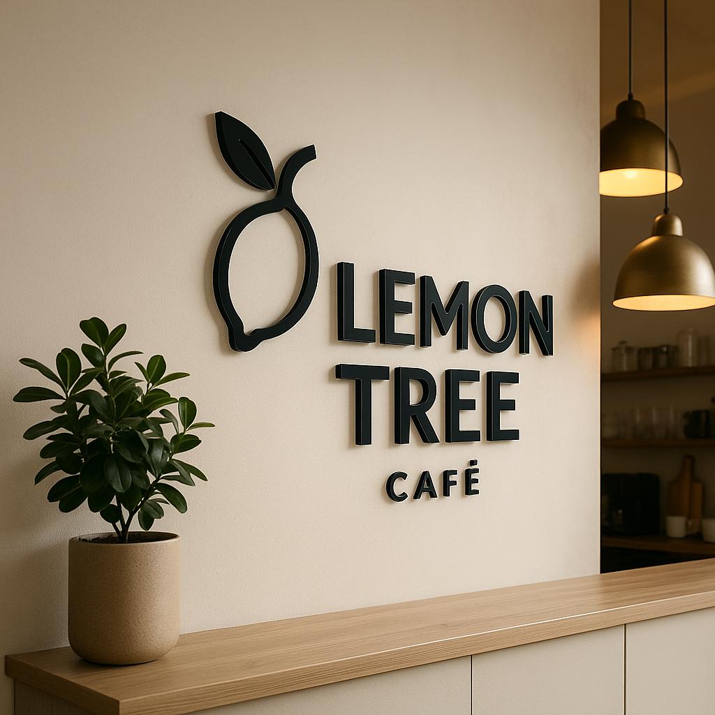 Business Logo Sign, Reception Logo Sign, Beauty Salon Sign, Laser Cut Logo Sign, 3D Business Sign, Business Signboard, Aesthetic Salon Sign