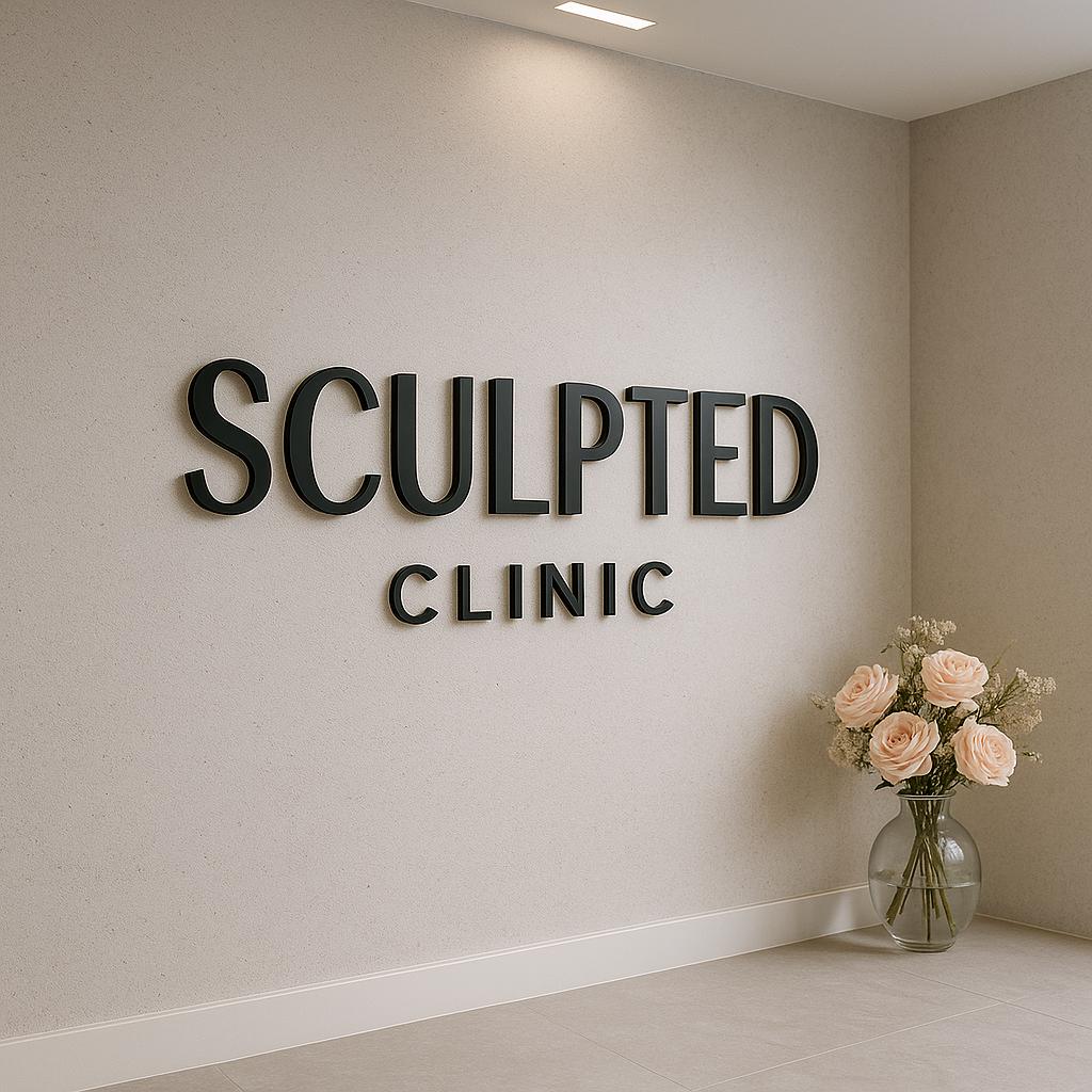 Business Logo Sign, Reception Logo Sign, Beauty Salon Sign, Laser Cut Logo Sign, 3D Business Sign, Business Signboard, Aesthetic Salon Sign