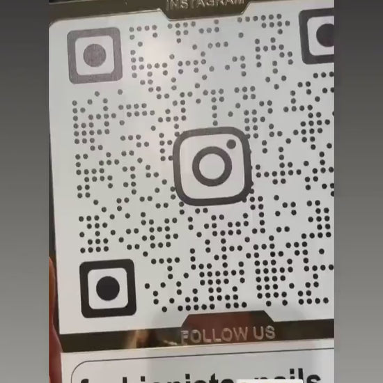 Custom Instagram QR Code Sign for Business, Laser Engraved Acrylic Social Media Plaque, Qr Code Sign For Business